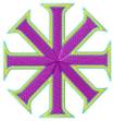 Picture of Baptismal Cross Machine Embroidery Design