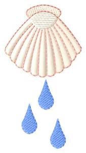 Picture of Shell Machine Embroidery Design