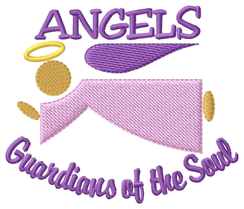 Angels Guardians Machine Embroidery Design