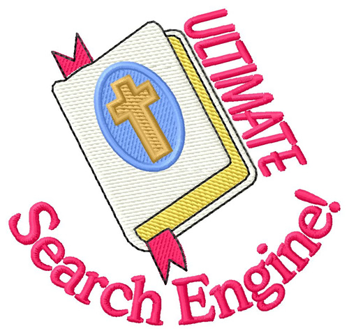 Bible Search Engine Machine Embroidery Design
