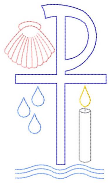 Picture of Christian Symbols Machine Embroidery Design