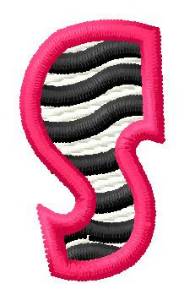 Picture of Zebra S Machine Embroidery Design