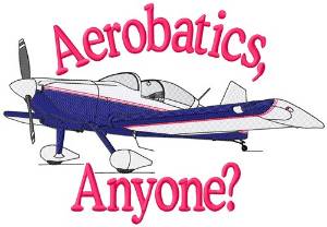 Picture of Aerobatics Machine Embroidery Design