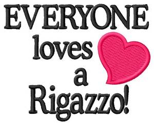 Picture of Loves A Rigazzo Machine Embroidery Design