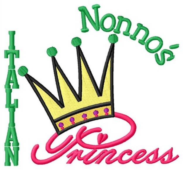 Picture of Nonnos Princess Machine Embroidery Design