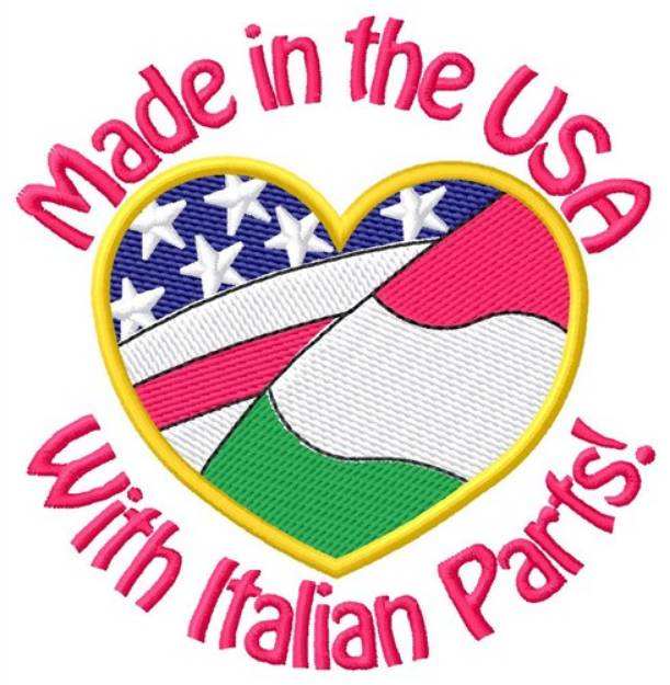 Picture of Made In The USA Machine Embroidery Design