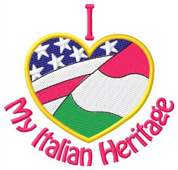 Picture of Italian Heritage Machine Embroidery Design