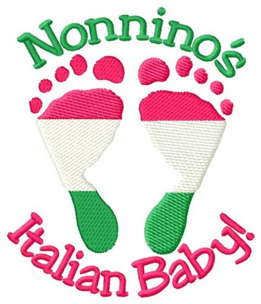Picture of Nonninos Italian Baby Machine Embroidery Design
