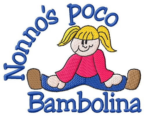 Nonnos Bambolina Machine Embroidery Design