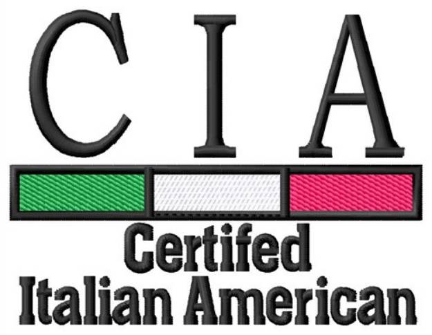 Picture of Certified Italian American Machine Embroidery Design
