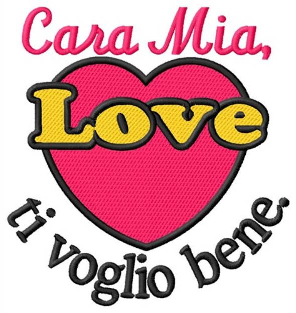 Picture of Cara Mia Machine Embroidery Design