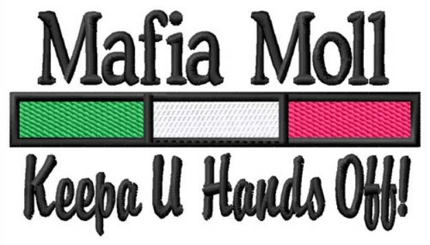 Picture of Mafia Moll Machine Embroidery Design