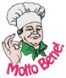 Picture of Molto Bene Chef Machine Embroidery Design