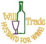 Picture of Trade Husband For Wine Machine Embroidery Design