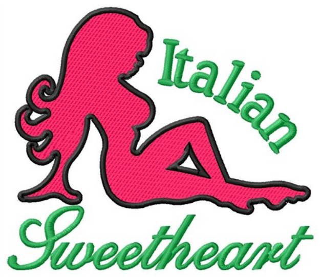 Picture of Italian Sweetheart Machine Embroidery Design