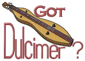 Picture of Got Dulcimer? Machine Embroidery Design