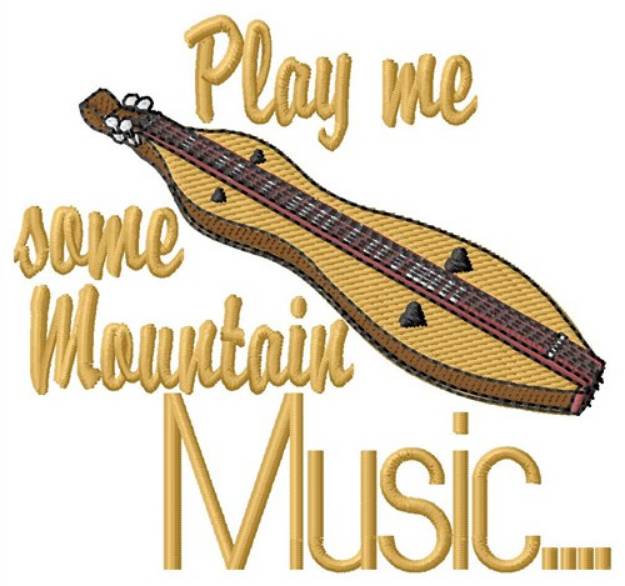 Picture of Mountain Music Machine Embroidery Design