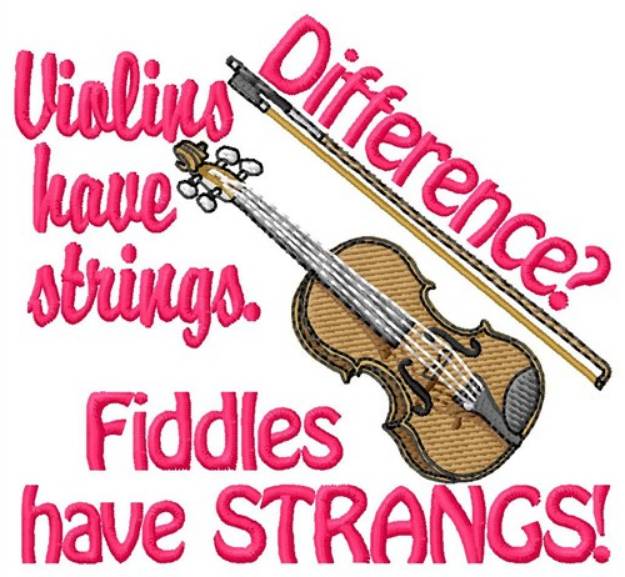 Picture of Fiddlers vs. Violins Machine Embroidery Design