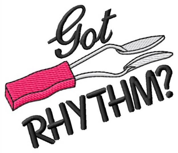 Picture of Got Rhythm Machine Embroidery Design