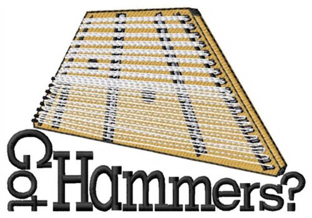 Picture of Got Hammers Machine Embroidery Design