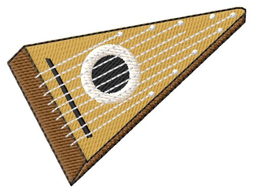 Psaltery Machine Embroidery Design
