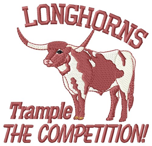 Trample Competition Machine Embroidery Design