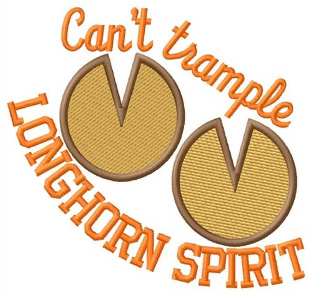 Picture of Cant Trample Spirit Machine Embroidery Design
