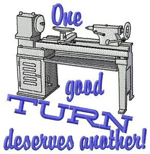Picture of Turn Deserves Another Machine Embroidery Design