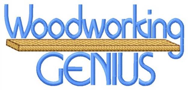 Picture of Woodworking Genius Machine Embroidery Design
