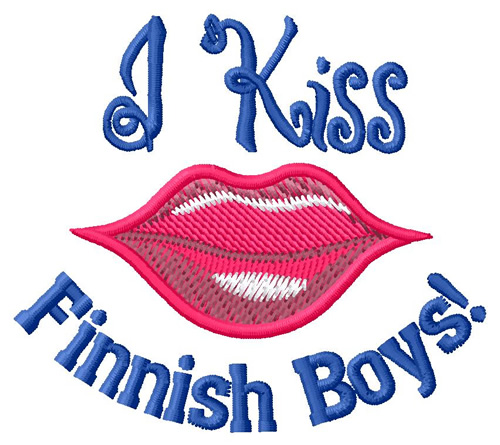 Finnish Boys Machine Embroidery Design
