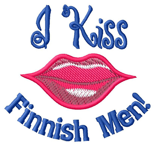 Finnish Men Machine Embroidery Design