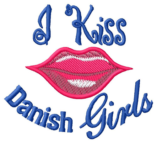 Danish Girls Machine Embroidery Design