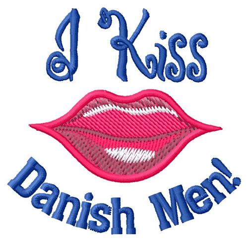 Danish Men Machine Embroidery Design
