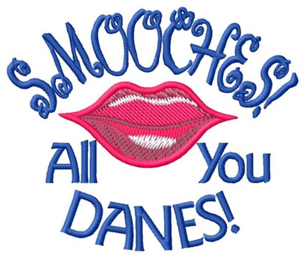 Picture of Smooches Machine Embroidery Design