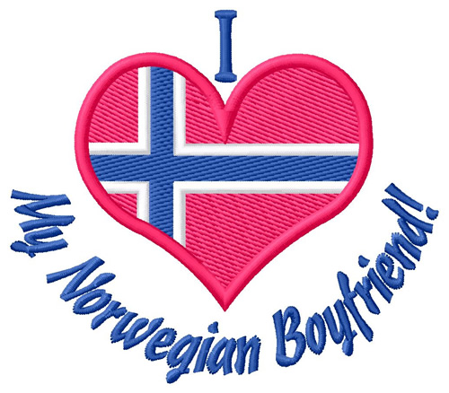 Norwegian Boyfriend Machine Embroidery Design