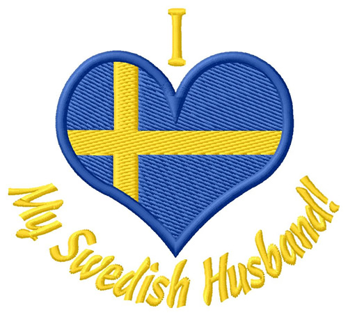 Swedish Husband Machine Embroidery Design