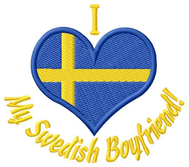 Picture of Swedish Boyfriend Machine Embroidery Design