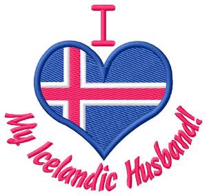 Picture of Icelandic Husband Machine Embroidery Design