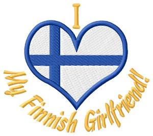 Picture of Finnish Girlfriend Machine Embroidery Design