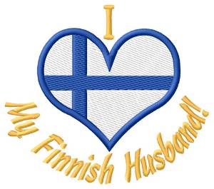 Picture of Finnish Husband Machine Embroidery Design