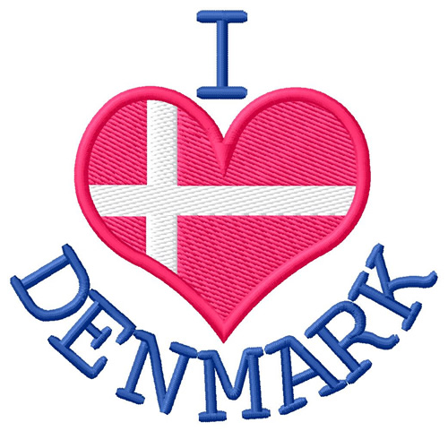 Denmark Machine Embroidery Design