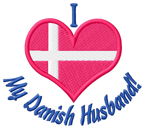 Danish Husband Machine Embroidery Design