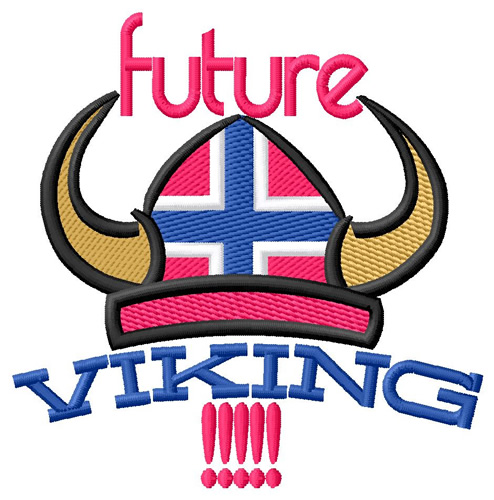 Future Viking Machine Embroidery Design