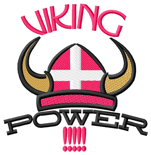 Viking Power Machine Embroidery Design