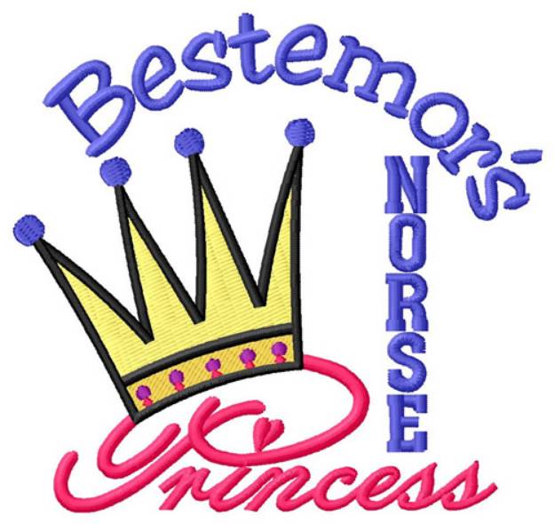Picture of Bestemors Princess Machine Embroidery Design