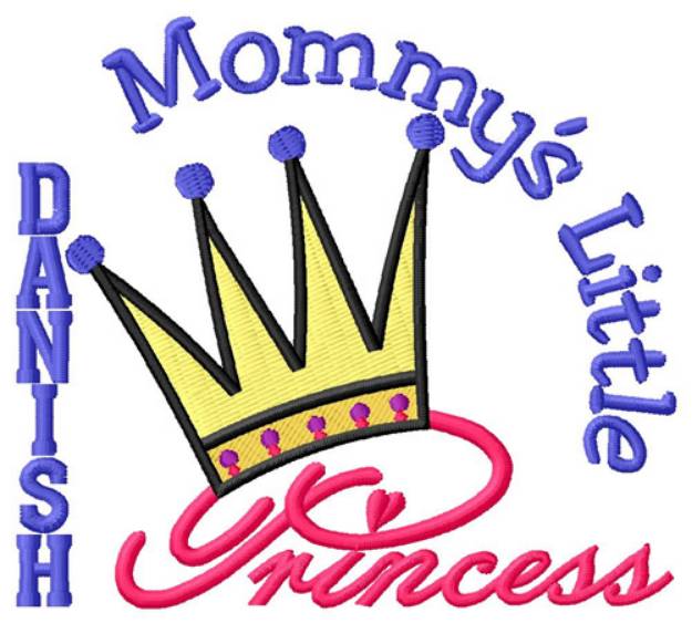 Picture of Mommys Princess Machine Embroidery Design