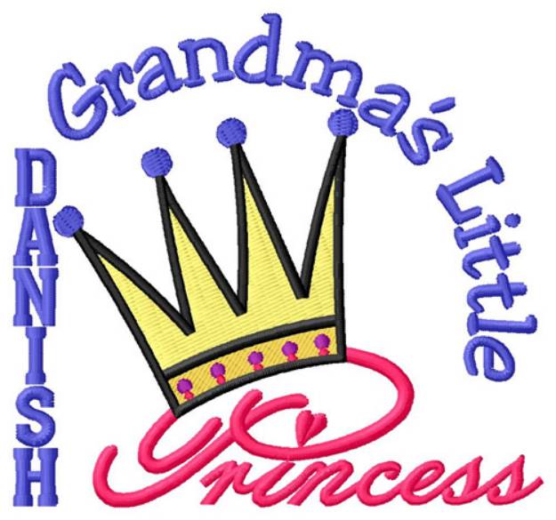 Picture of Grandmas Princess Machine Embroidery Design