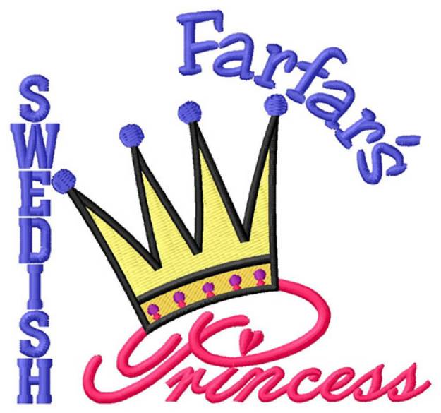 Picture of Farfars Princess Machine Embroidery Design