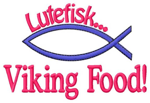 Picture of Viking Food Machine Embroidery Design