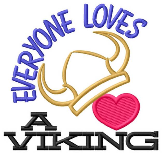 Picture of A Viking Machine Embroidery Design